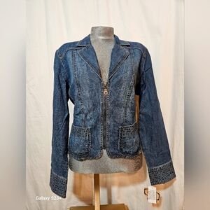 NWT Super Cute Jean Jacket